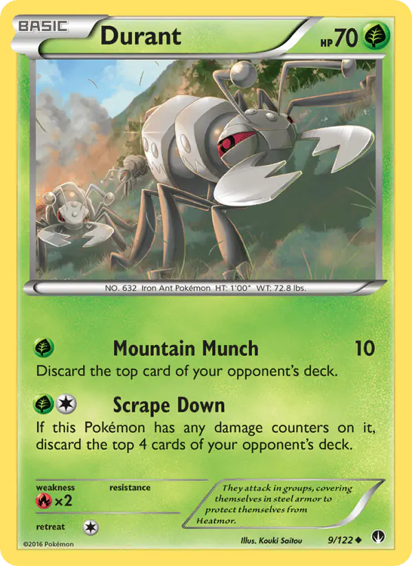 Carta Durant 9/122 de BREAKpoint