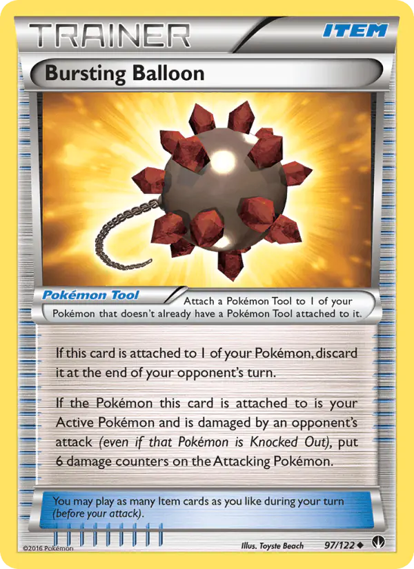 Carta Bursting Balloon 97/122 de BREAKpoint