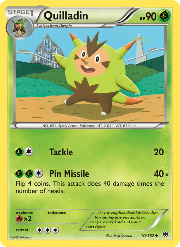 Carta Quilladin 10/162 de BREAKthrough