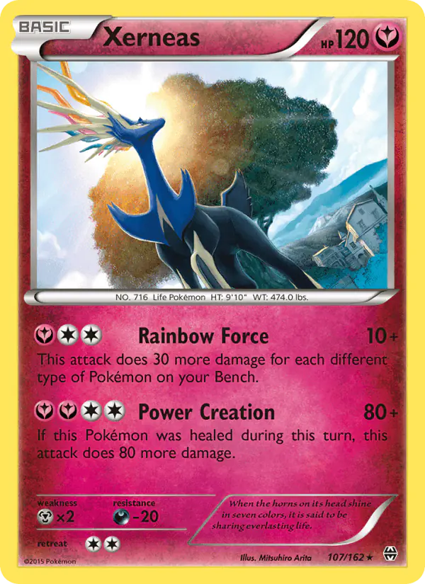 Carta Xerneas 107/162 de BREAKthrough