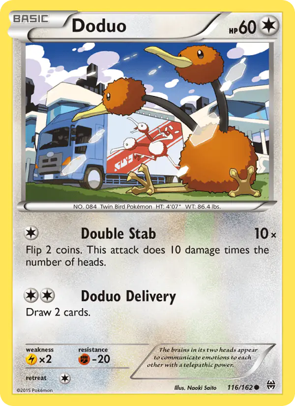 Carta Doduo 116/162 de BREAKthrough