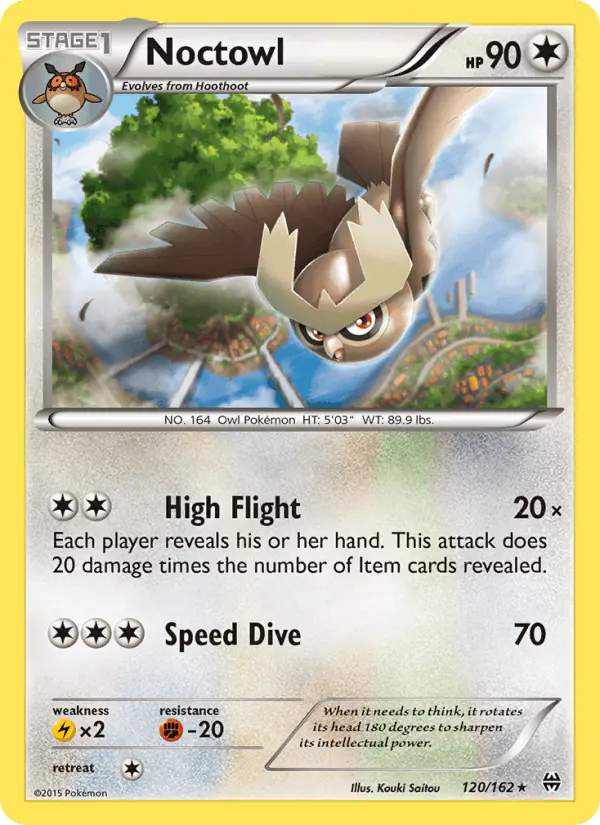 Carta Noctowl 120/162 de BREAKthrough