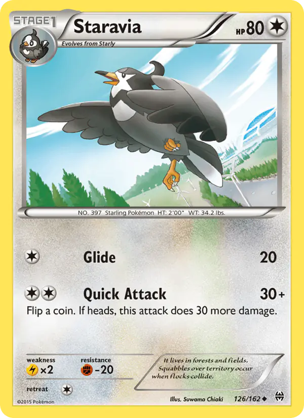 Carta Staravia 126/162 de BREAKthrough