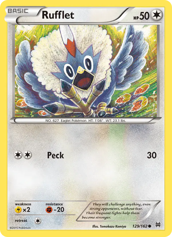 Carta Rufflet 129/162 de BREAKthrough