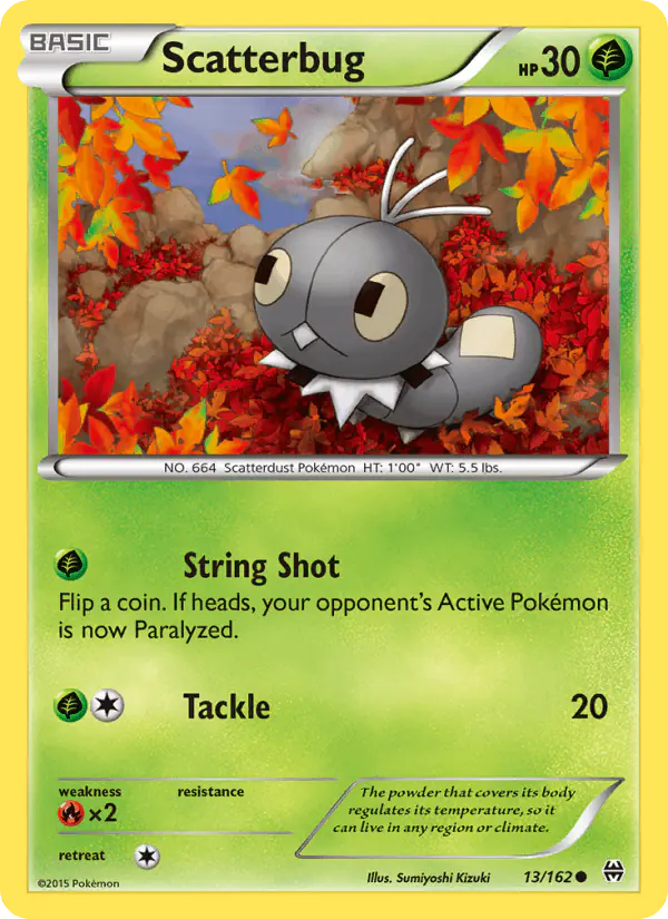 Carta Scatterbug 13/162 de BREAKthrough