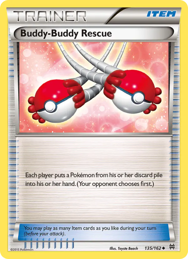 Carta Buddy-Buddy Rescue 135/162 de BREAKthrough