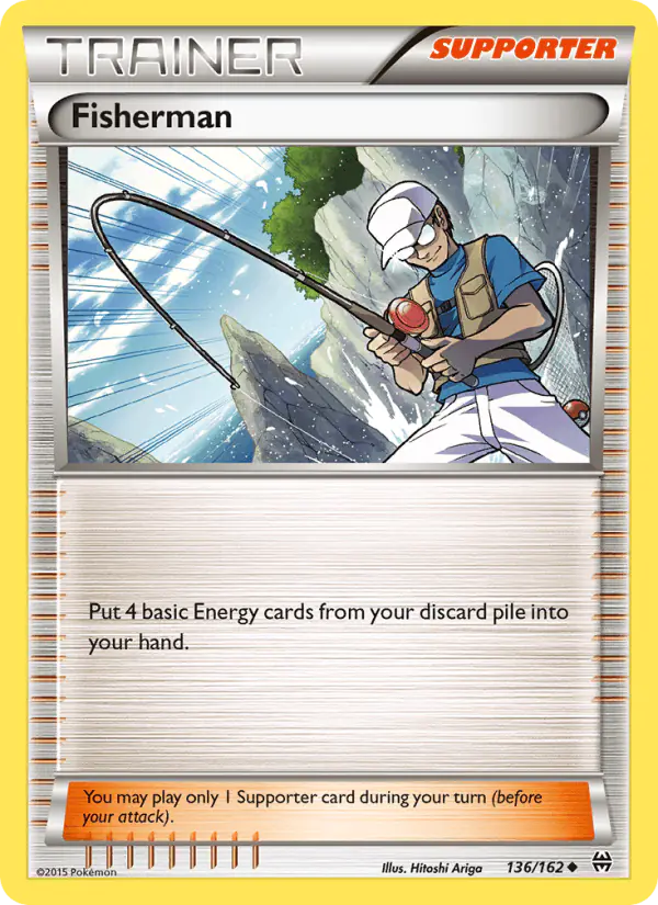 Carta Fisherman 136/162 de BREAKthrough