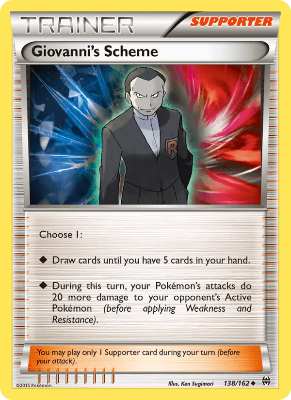 Carta Giovanni's Scheme 138/162 de BREAKthrough