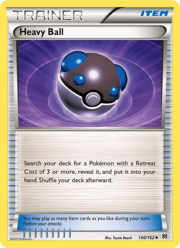 Carta Heavy Ball 140/162 de BREAKthrough