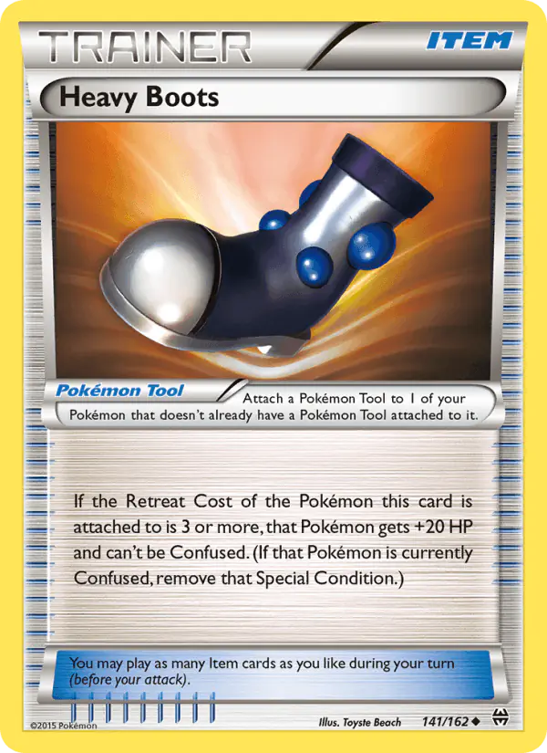 Carta Heavy Boots 141/162 de BREAKthrough