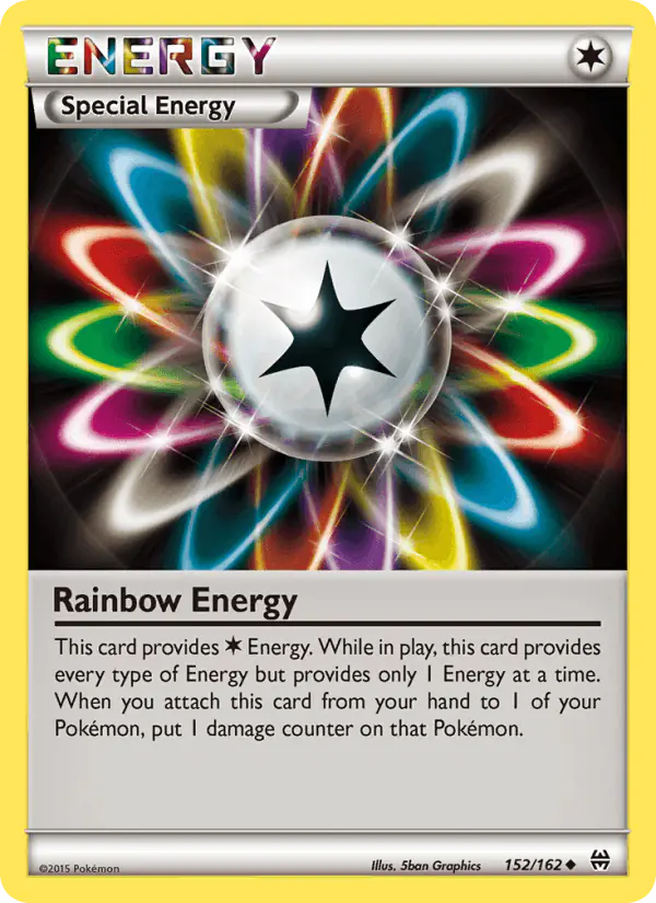 Carta Rainbow Energy 152/162 de BREAKthrough
