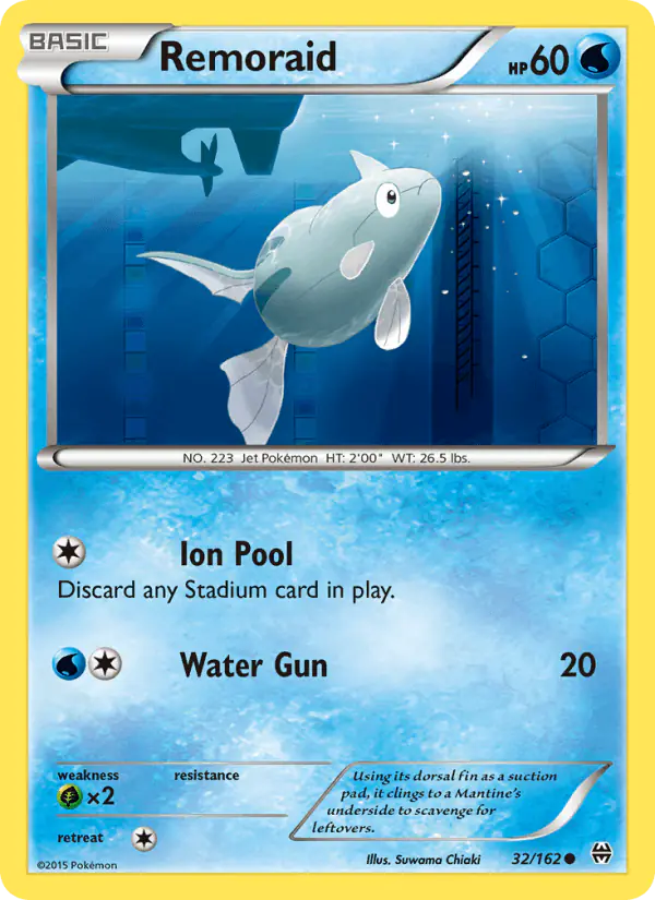Carta Remoraid 32/162 de BREAKthrough