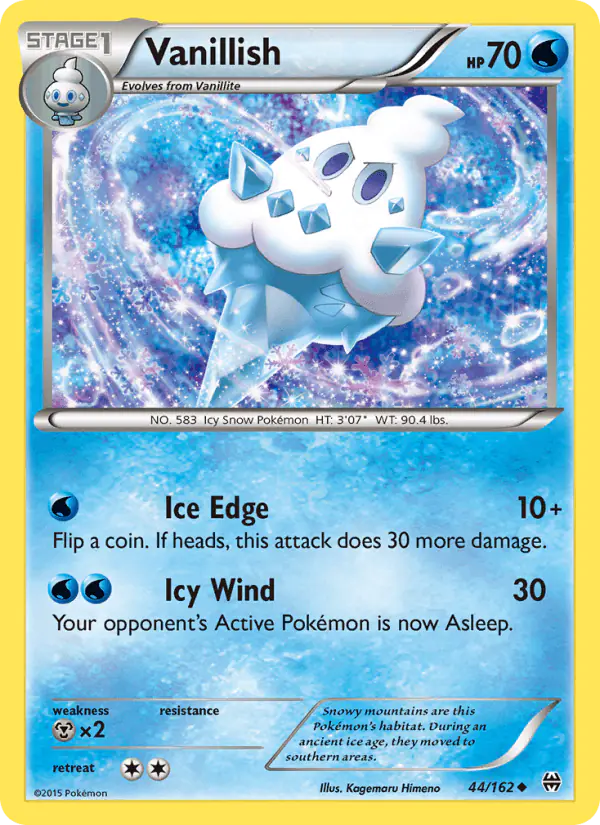 Carta Vanillish 44/162 de BREAKthrough