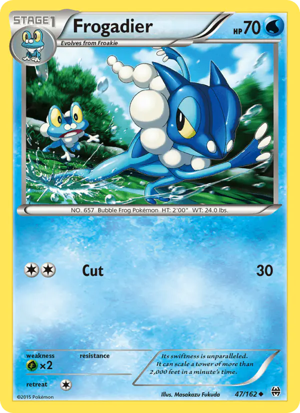 Carta Frogadier 47/162 de BREAKthrough