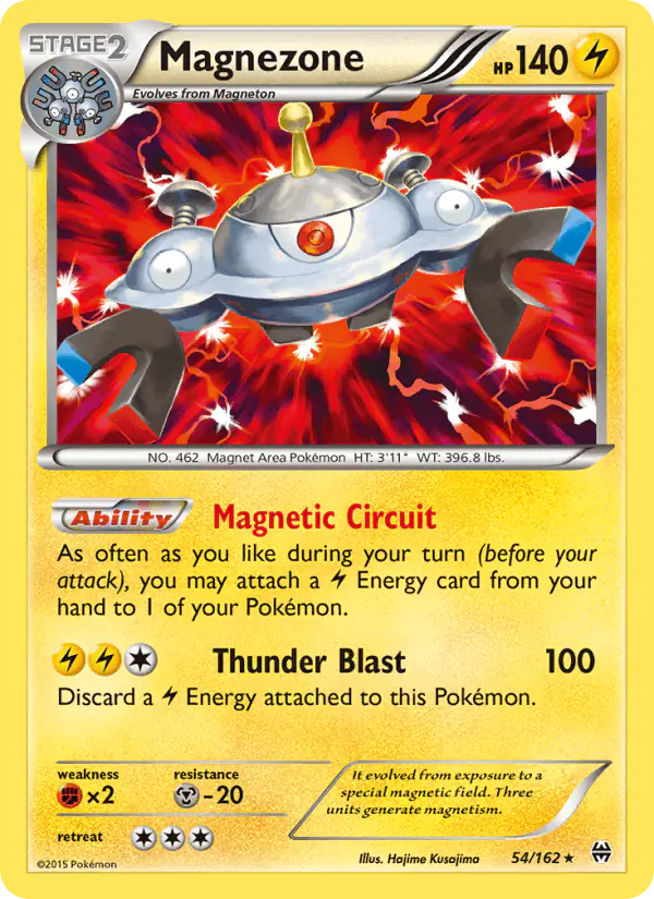 Carta Magnezone 54/162 de BREAKthrough