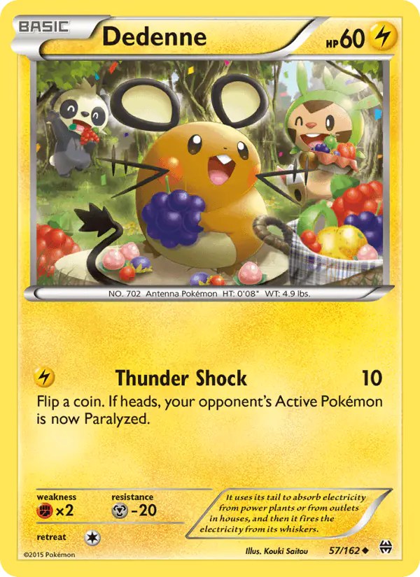 Carta Dedenne 57/162 de BREAKthrough