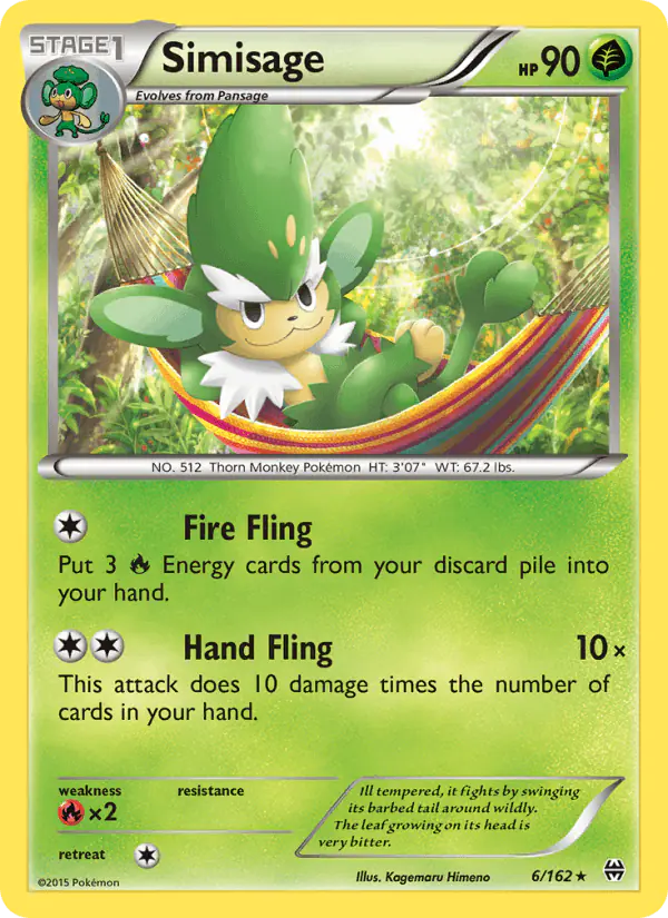 Carta Simisage 6/162 de BREAKthrough