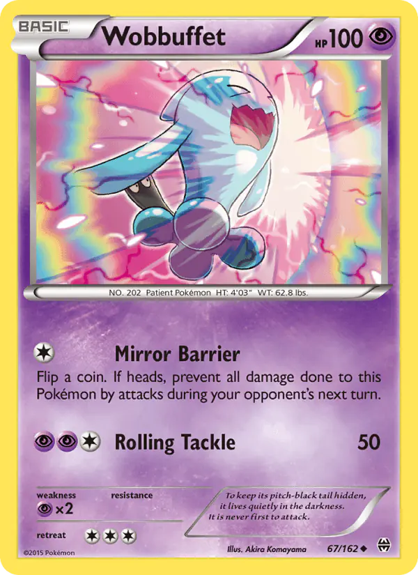 Carta Wobbuffet 67/162 de BREAKthrough