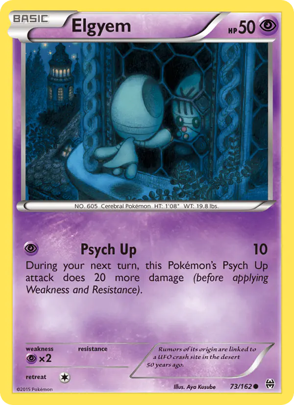 Carta Elgyem 73/162 de BREAKthrough