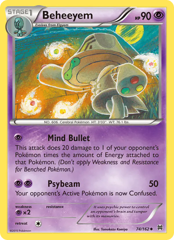 Carta Beheeyem 74/162 de BREAKthrough
