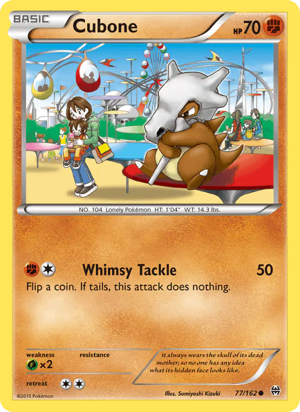 Carta Cubone 77/162 de BREAKthrough