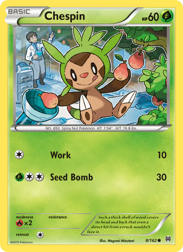 Carta Chespin 8/162 de BREAKthrough