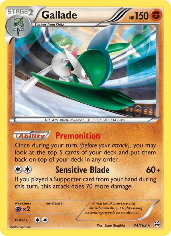Carta Gallade 84/162 de BREAKthrough