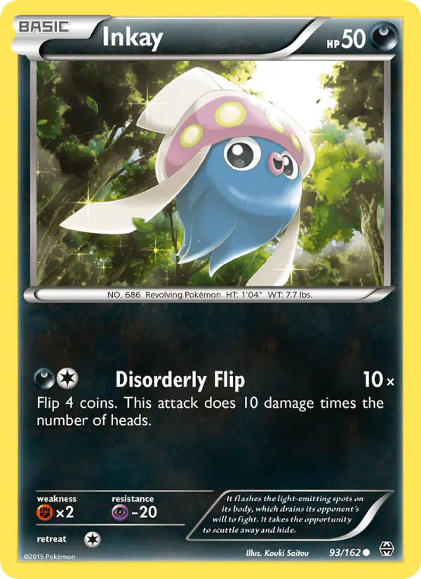 Carta Inkay 93/162 de BREAKthrough