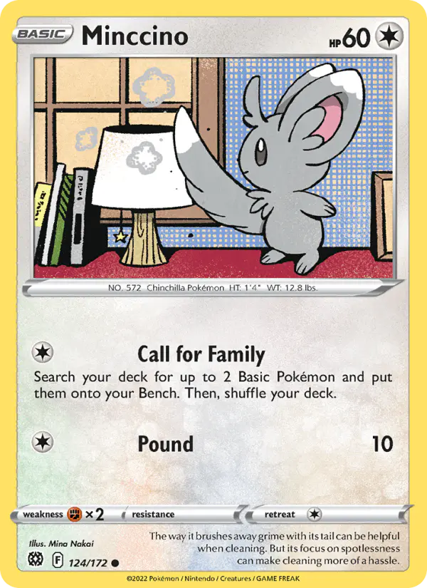 Carta Minccino 124/172 de Brilliant Stars