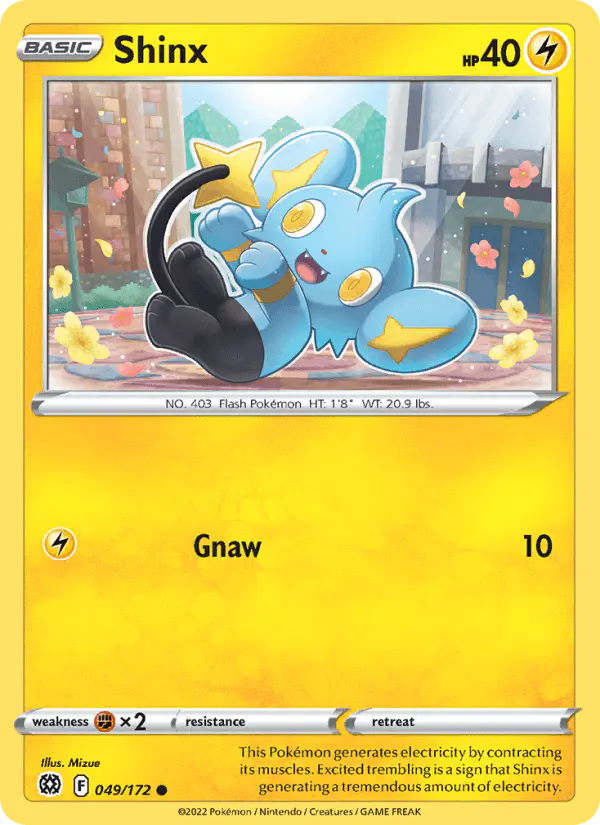 Carta Shinx 049/172 de Brilliant Stars
