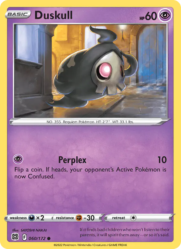 Carta Duskull 060/172 de Brilliant Stars