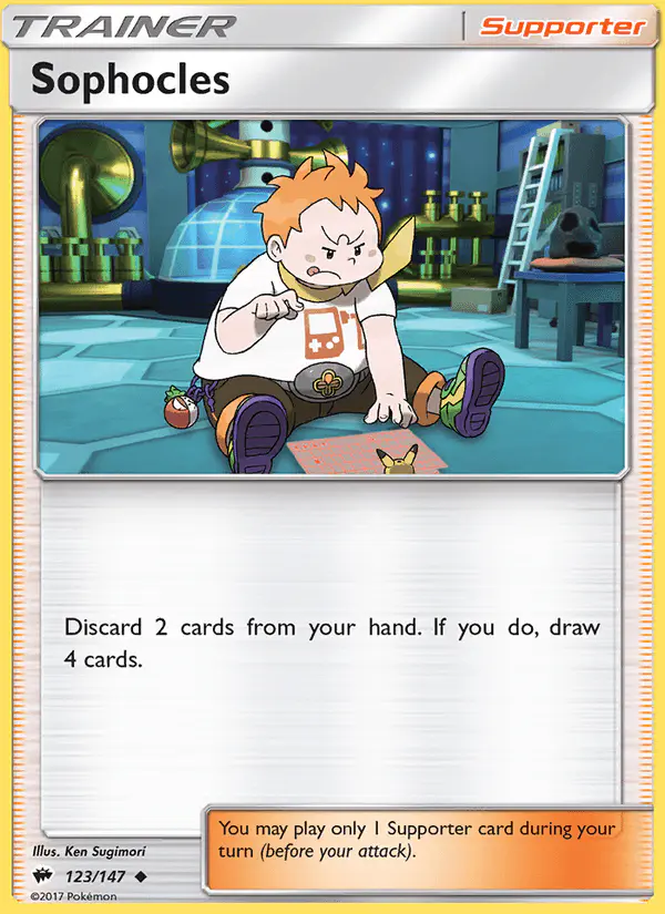 Carta Sophocles 123/147 de Burning Shadows