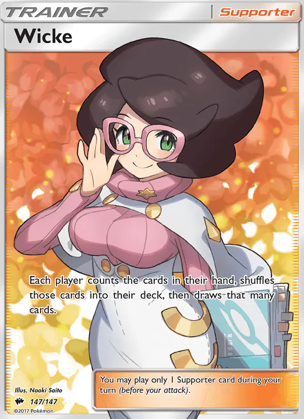 Carta Wicke 147/147 de Burning Shadows
