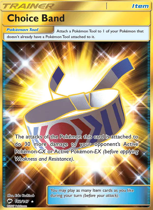 Carta Choice Band 162/147 de Burning Shadows