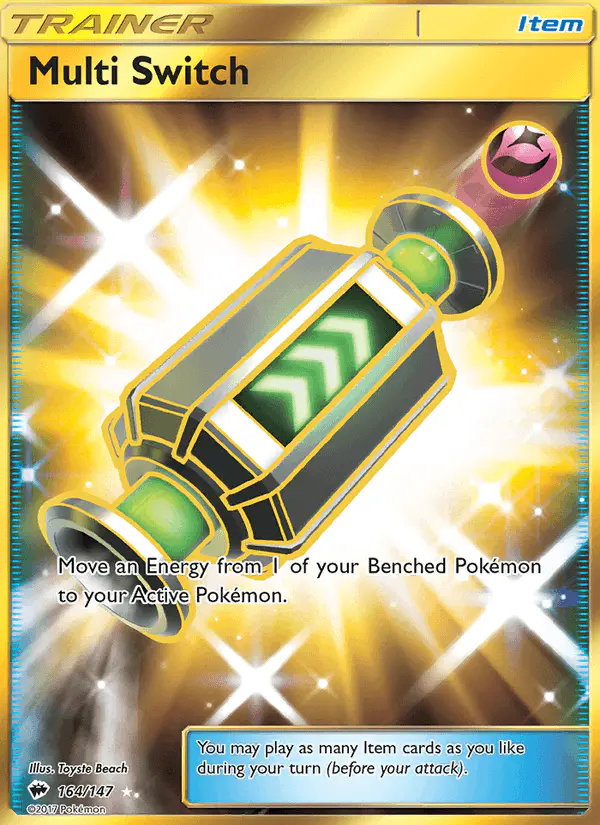 Carta Multi Switch 164/147 de Burning Shadows
