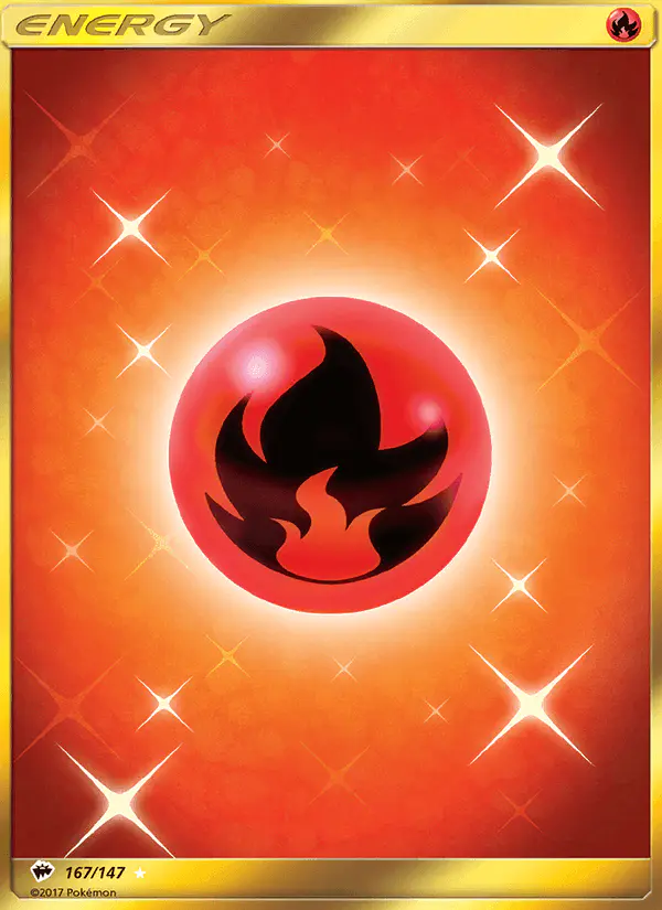 Carta Fire Energy 167/147 de Burning Shadows