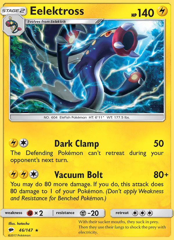 Carta Eelektross 46/147 de Burning Shadows