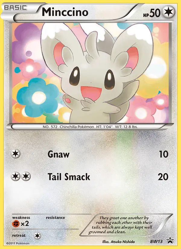 Carta Minccino BW13 de BW Black Star Promos