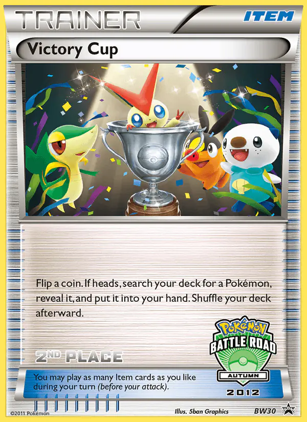 Carta Victory Cup BW30 de BW Black Star Promos