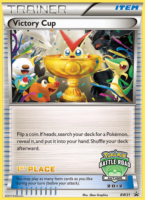 Carta Victory Cup BW31 de BW Black Star Promos