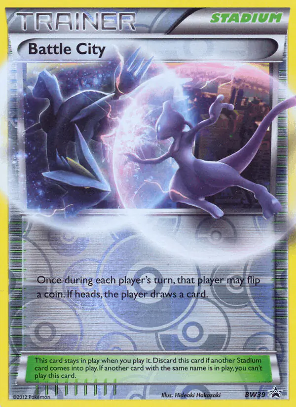 Carta Battle City BW39 de BW Black Star Promos