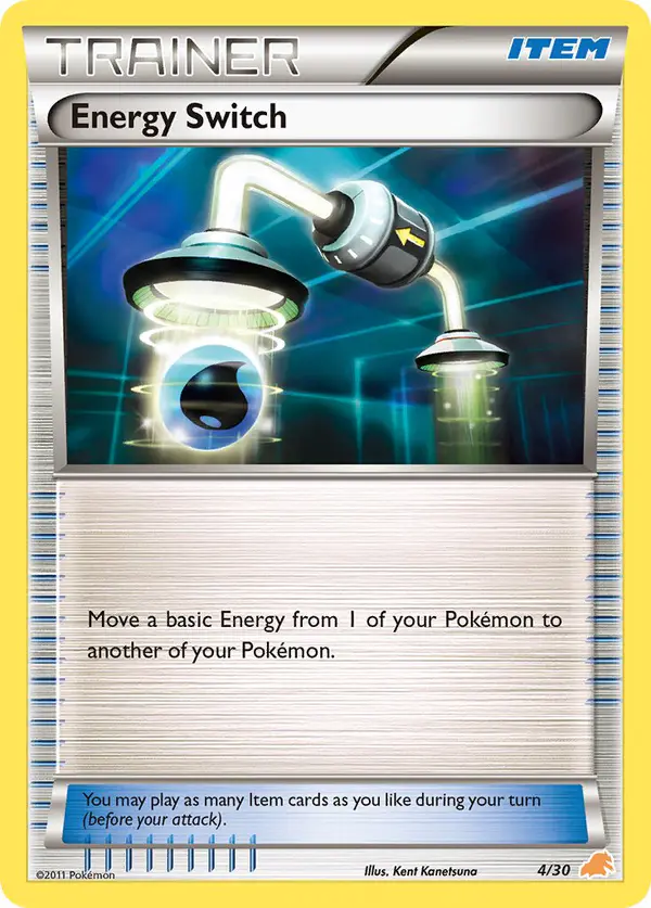 Carta Energy Switch 4/30 de BW trainer Kit (Excadrill)