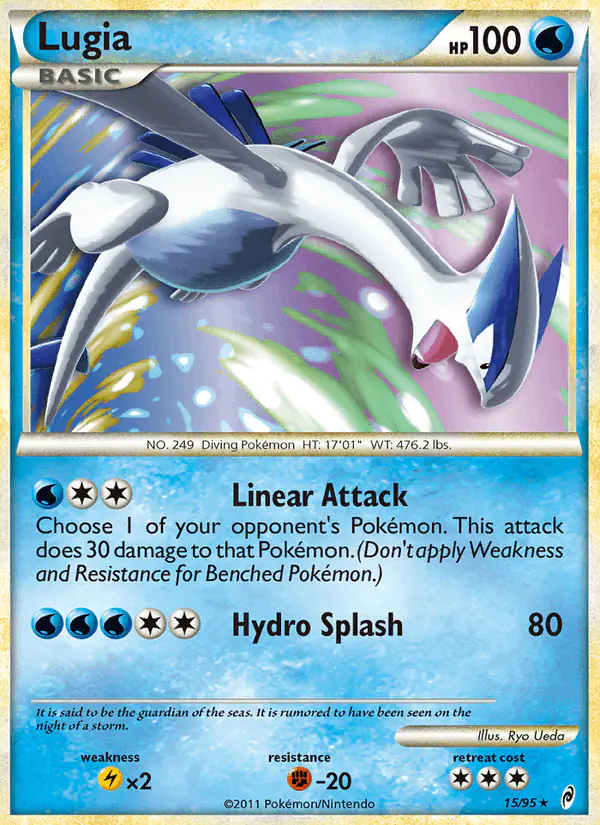 Carta Lugia 15/95 de Call of Legends