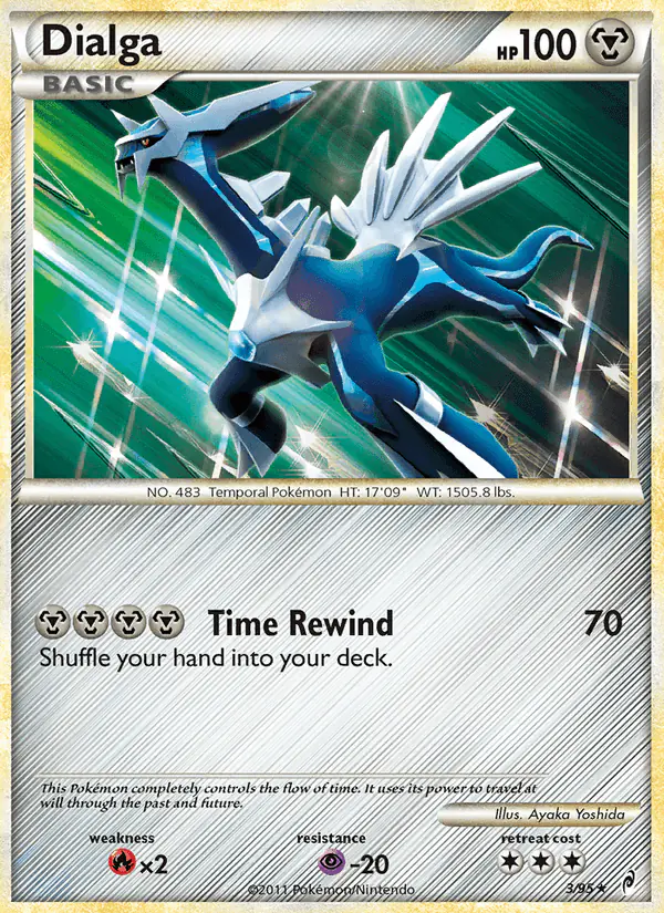 Carta Dialga 3/95 de Call of Legends
