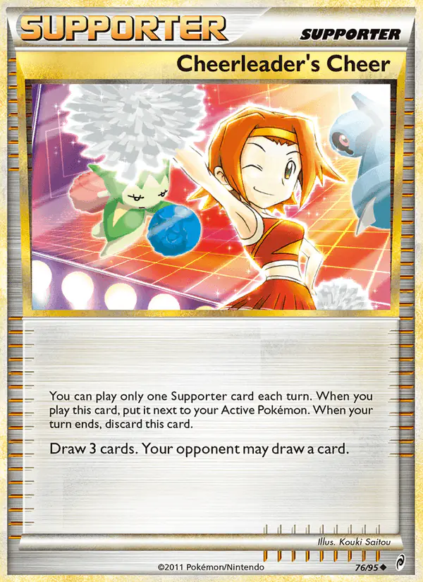 Carta Cheerleader's Cheer 76/95 de Call of Legends