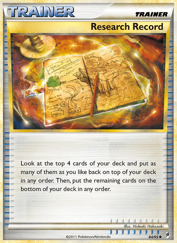 Carta Research Record 84/95 de Call of Legends