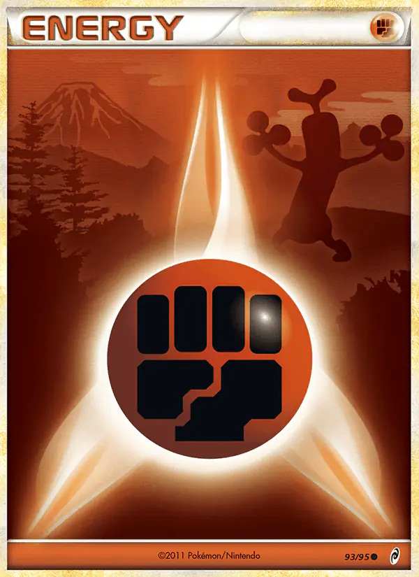 Carta Fighting Energy 93/95 de Call of Legends