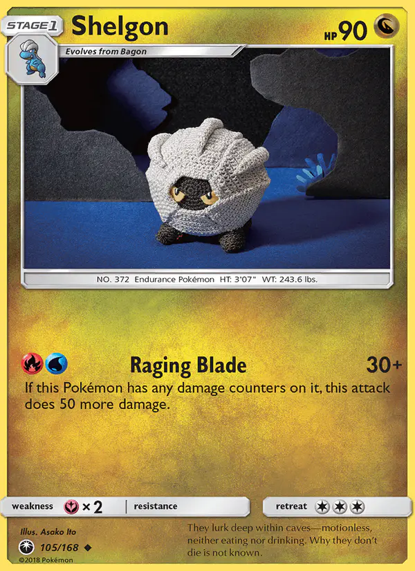 Carta Shelgon 105/168 de Celestial Storm