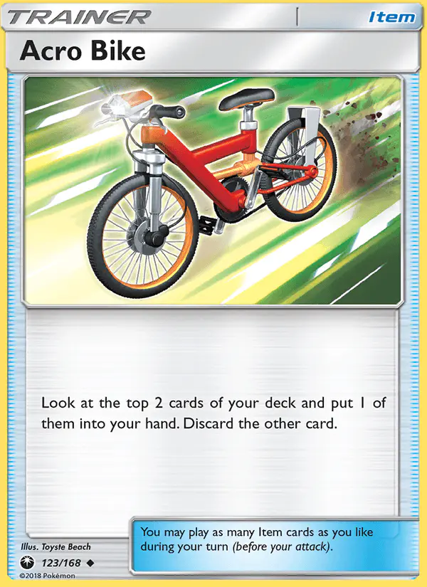 Carta Acro Bike 123/168 de Celestial Storm