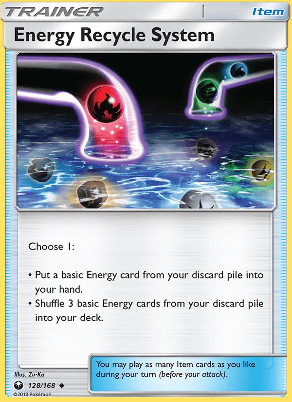 Carta Energy Recycle System 128/168 de Celestial Storm